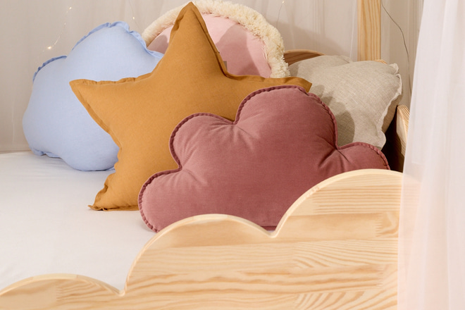 Powder Pink Cloud Cushion