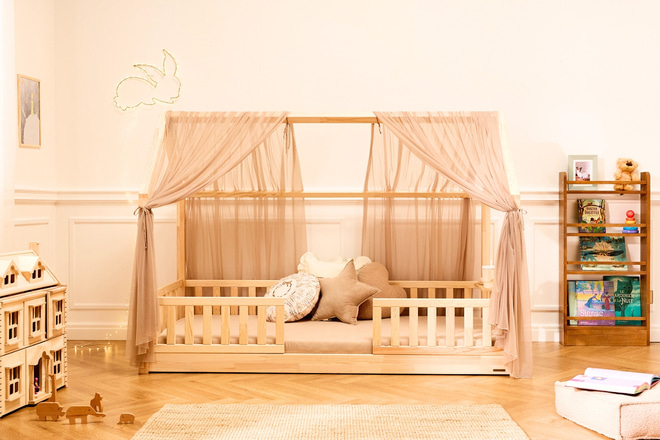 Lit Cabane L Premium 70x160cm