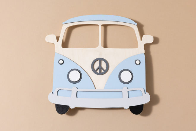 copy ofSage Green Sunshine Van Lamp