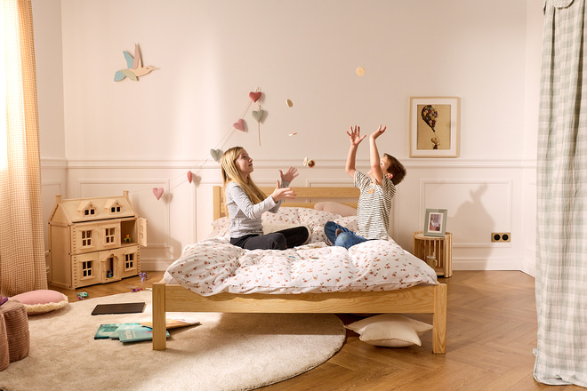 Jugendbett Caracas 140x200cm – Natur