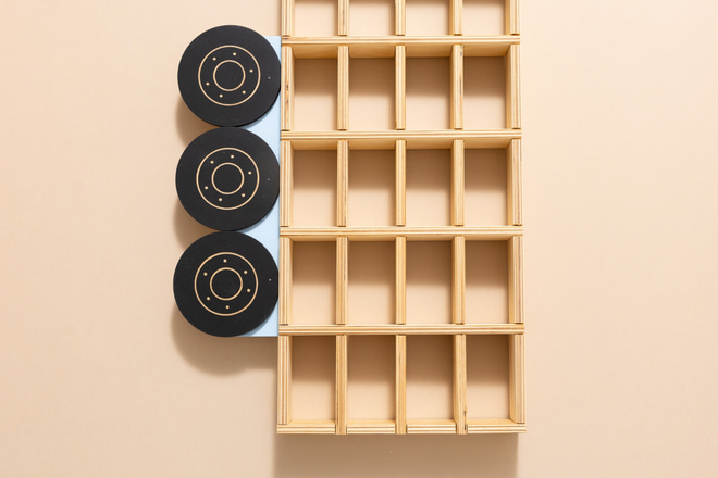 Luminous Truck Shelf Wood - Blue