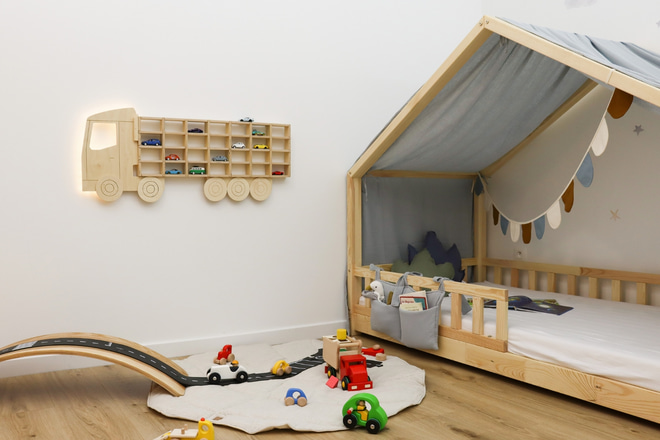 Luminous Truck Shelf Wood - Natural