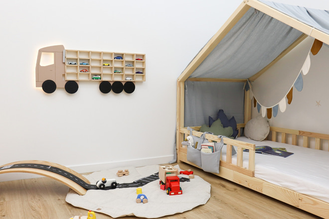 Luminous Truck Shelf Wood - Natural