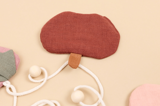 Guirlande Fruits en Lin