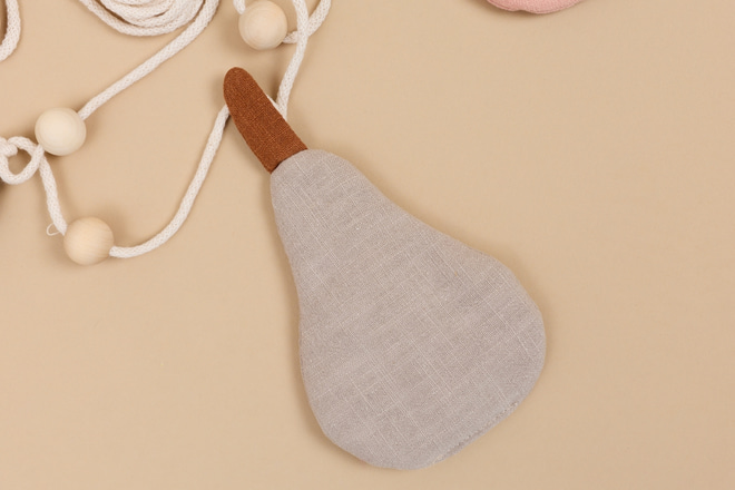 Guirlanda de Flores de Linho - Violetas