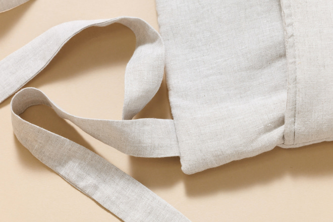 Bed Organiser - Natural Linen