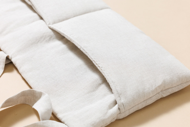 Bed Organiser - Natural Linen