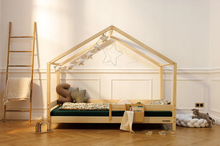 Lit Cabane D Premium 70x140cm