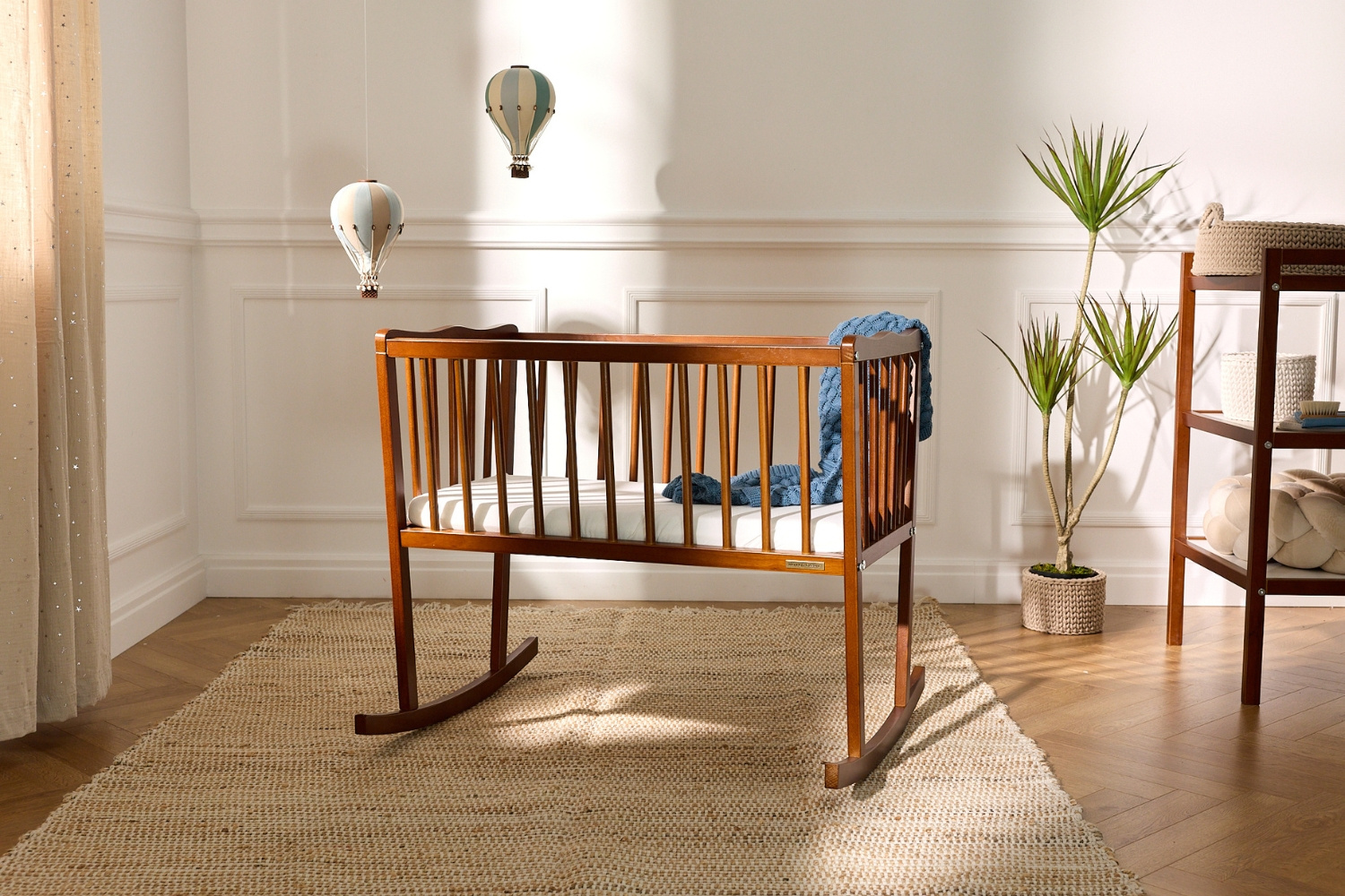 - Montgolfière Baby Blue & Beige - list: Beige|Bleu (Mon Lit Cabane) - Image 1