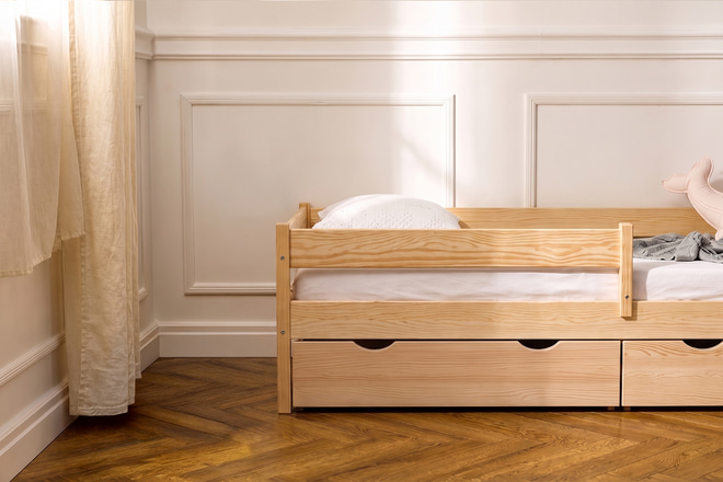 Postel Caracas Premium se zásuvkou 70x140cm