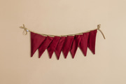 Guirlande en Velours - Rouge