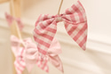 Guirlande Noeuds - Vichy Rose