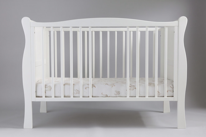 Stella Evolving Baby Bed White 70x140cm