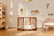 9 in 1 Oval Evolving Cradle - Vintage