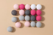 Lichterkette Pink Rocks