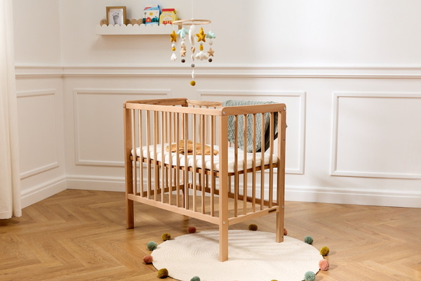 Berço Co-Sleeper Nina 80x40 cm - Natural