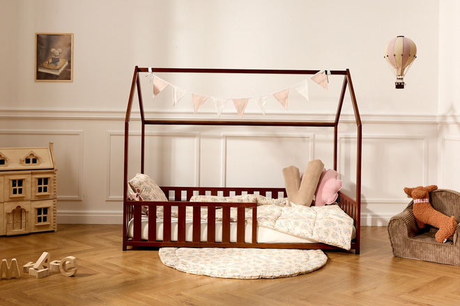 Letto Casetta Maia 80x160 cm - Vintage