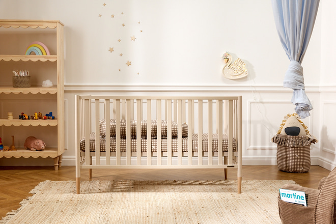 Babybett Mia 70x140cm - Kaschmir