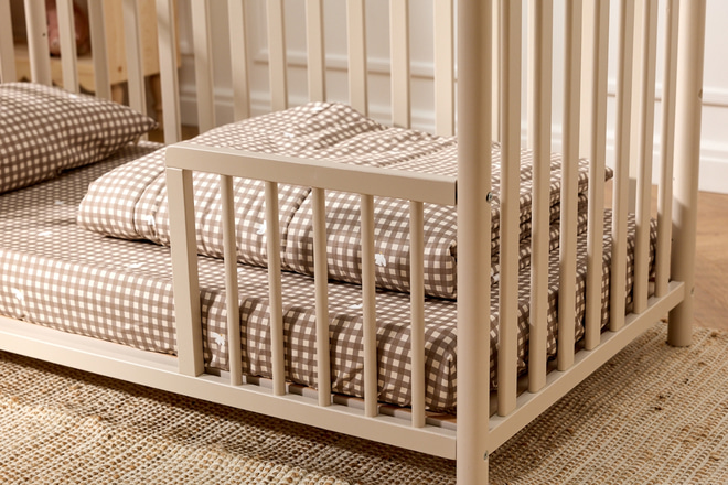 Lit Bébé Mia 70x140cm - Cachemire