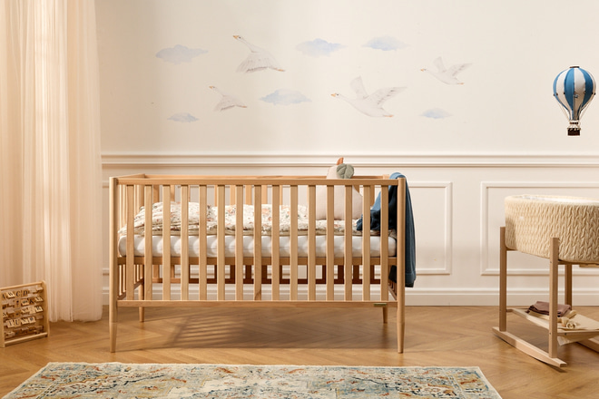 Babybett Mia 70x140cm - Natur