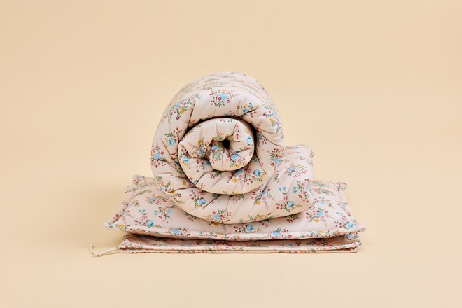 Schlafsack & Kissen - Garden Bloom