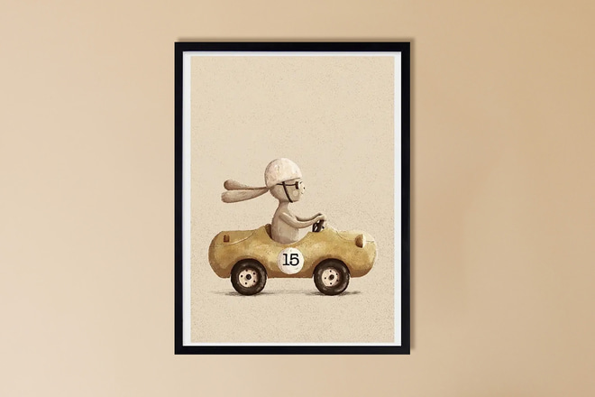 Plakát Driver - Vintage