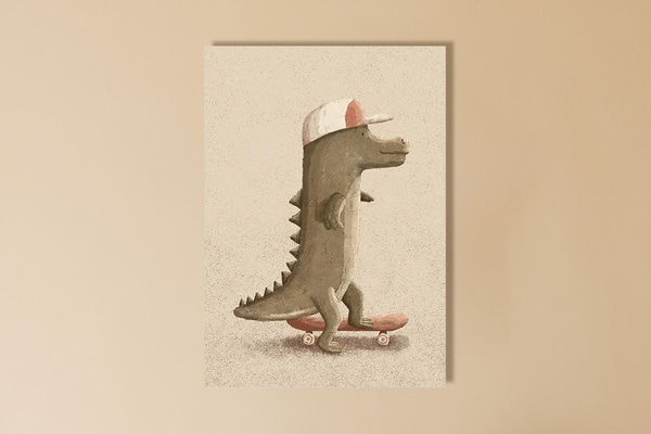 Plakát SkateBoard - Vintage