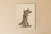 Plakát SkateBoard - Vintage