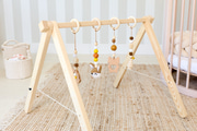 Arco Baby Gym de Madeira - Animais