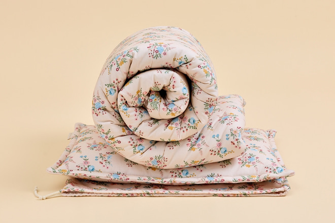 Schlafsack & Kissen - Garden Bloom