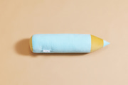 Sky Blue Pencil Cushion