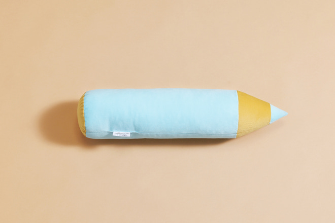 Sky Blue Pencil Cushion