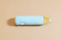 Coussin Crayon Bleu Ciel