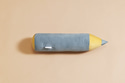 Coussin Crayon Kaki