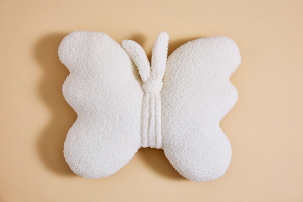 Polštář Papillon Bouclé – Off White