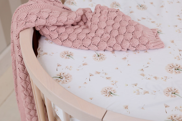 Petit Drap Housse Pour le Berceau Ovale Évolutif - Windflower