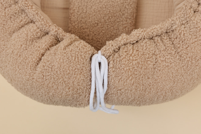 Reduktor postýlky Bouclé - Cappuccino Set