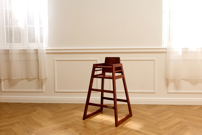 Seggiolone in legno - Vintage
