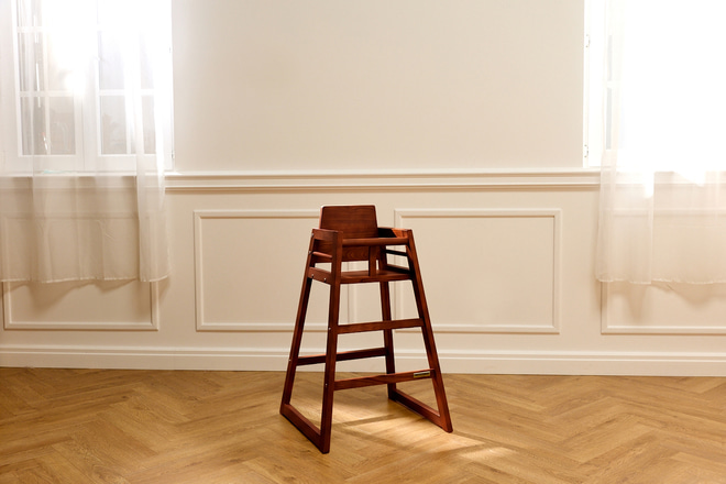 Seggiolone in legno - Vintage