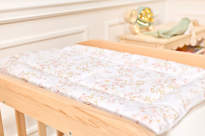 Maja Cot Top Changer for Baby Bed - Natural