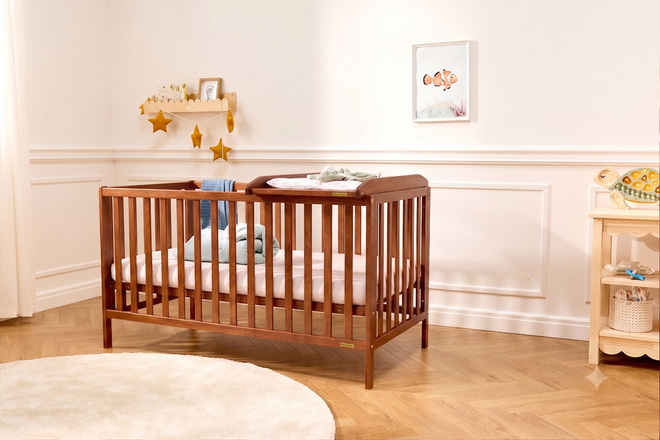 Maja Wickelauflage für Babybett - Vintage