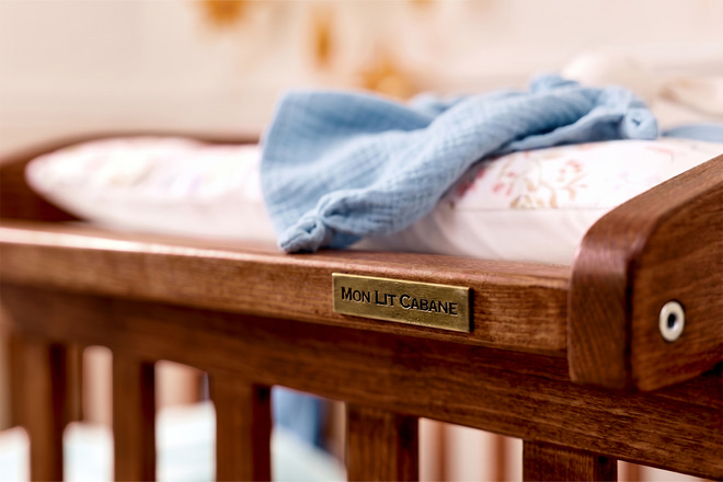 Maja Wickelauflage für Babybett - Vintage