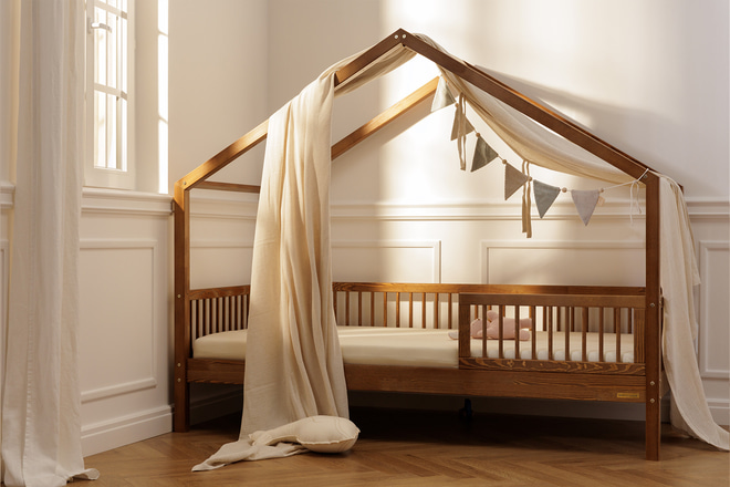 Letto a Capanna DP Premium 20cm 90x190cm- Vintage