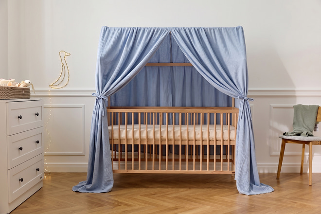 Plachta na Postel Cabane Světle Modrá – Model L