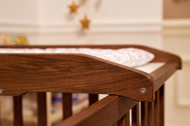 Maja Cot Top Changer for Baby Bed - Vintage