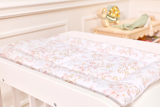 Maja Cot Top Changer for Baby Bed - White