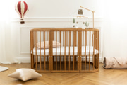 7 in 1 Rectangular Evolving Cradle - Vintage