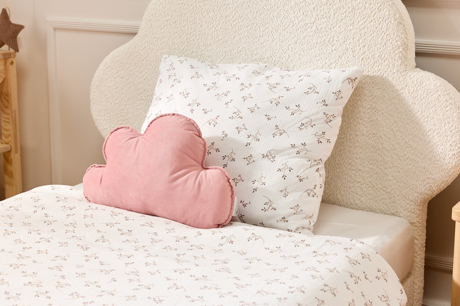 Juego de ropa de cama 120x170 con relleno - Cotton Flowers