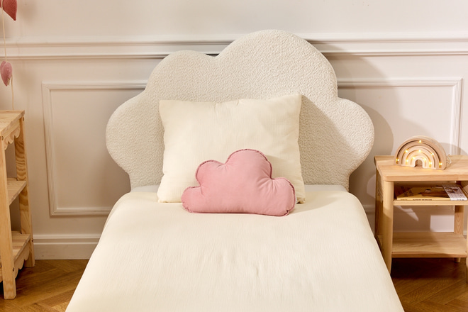 Juego de ropa de cama 140x200 con relleno - Vainilla