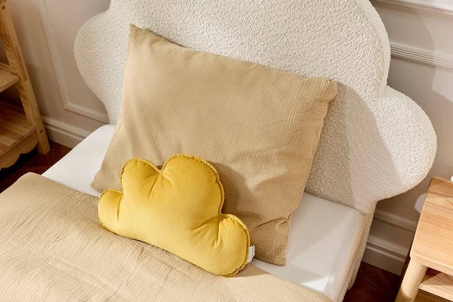 Juego de ropa de cama 120x170 con relleno - Sandy Beige